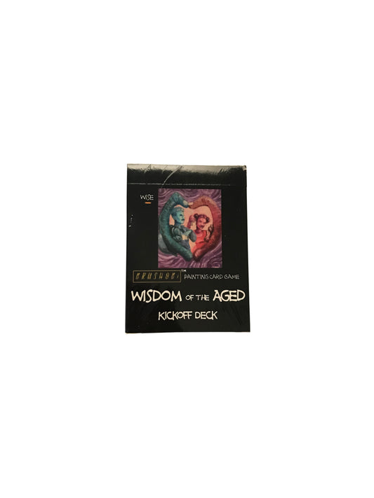 BRUSHOBi Painting Card Game, wisdom of the aged, wise, kickoff deck