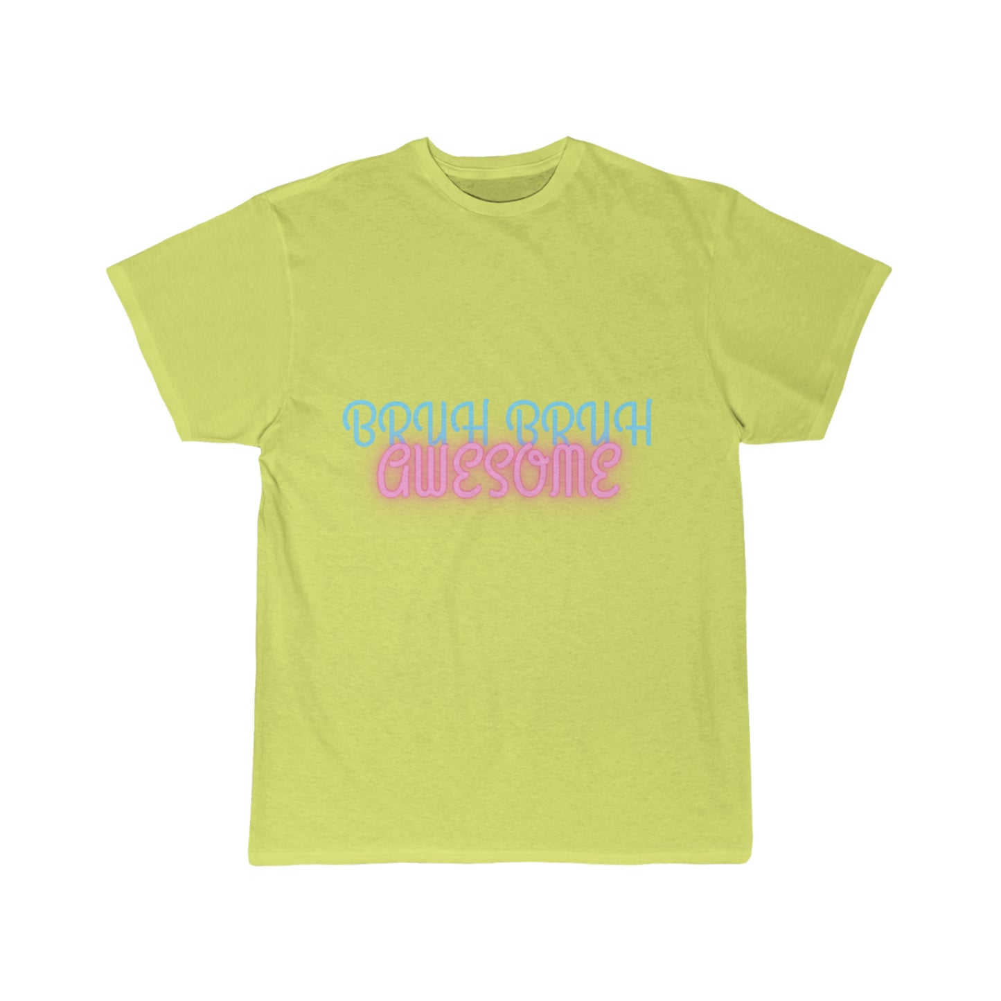 "Bruh bruh awesome"  Men's Short Sleeve Tee