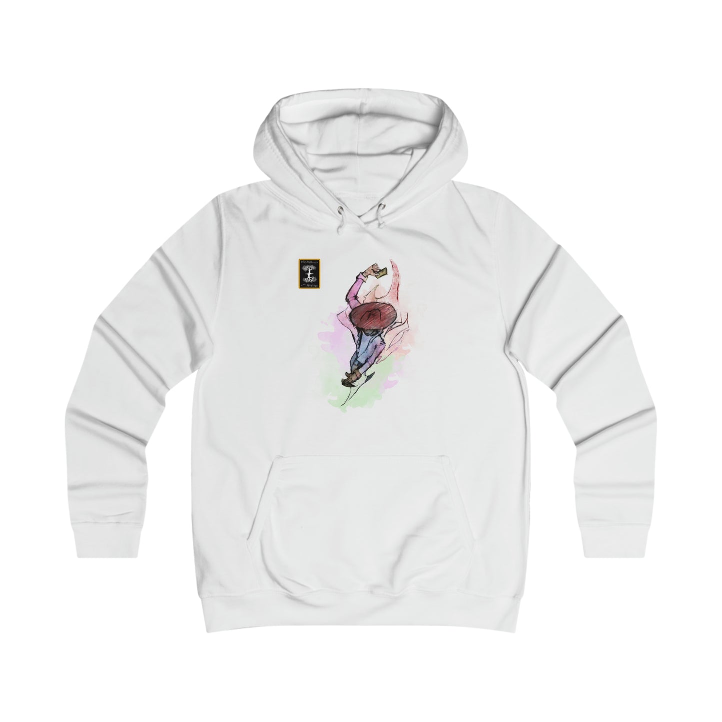 "True to Myself" Girlie College Hoodie