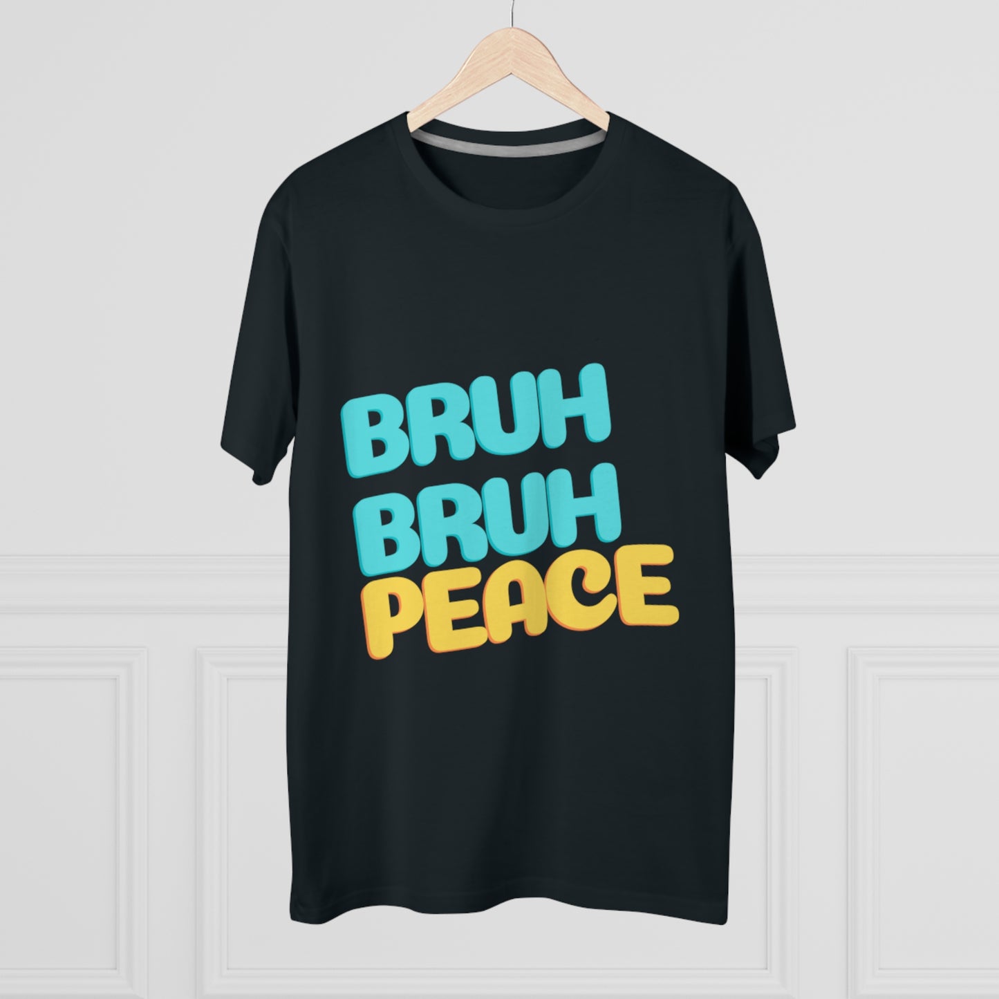 "Bruh Bruh Peace" Men's Modern-fit Tee