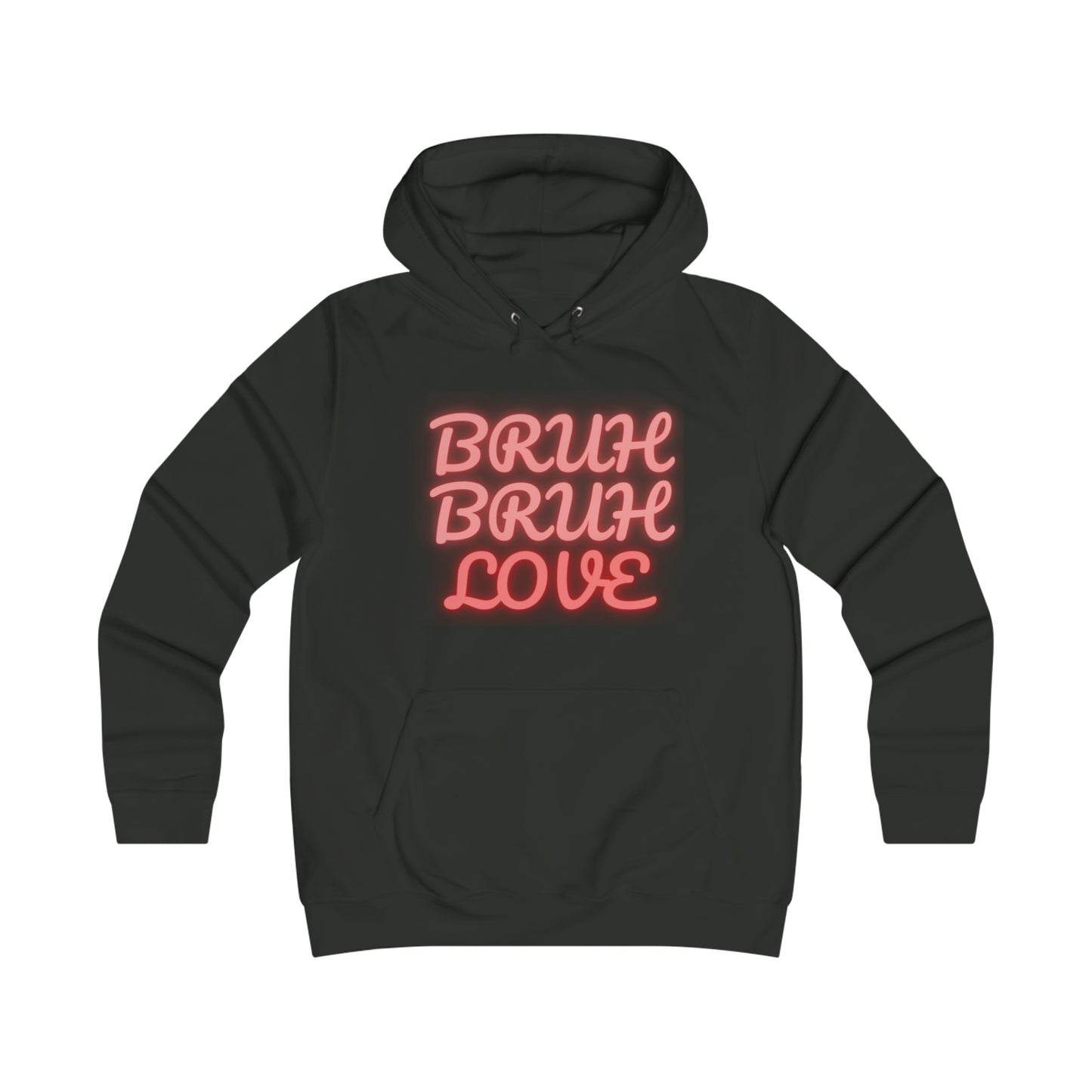 "Bruh Bruh Love" Girlie College Hoodie