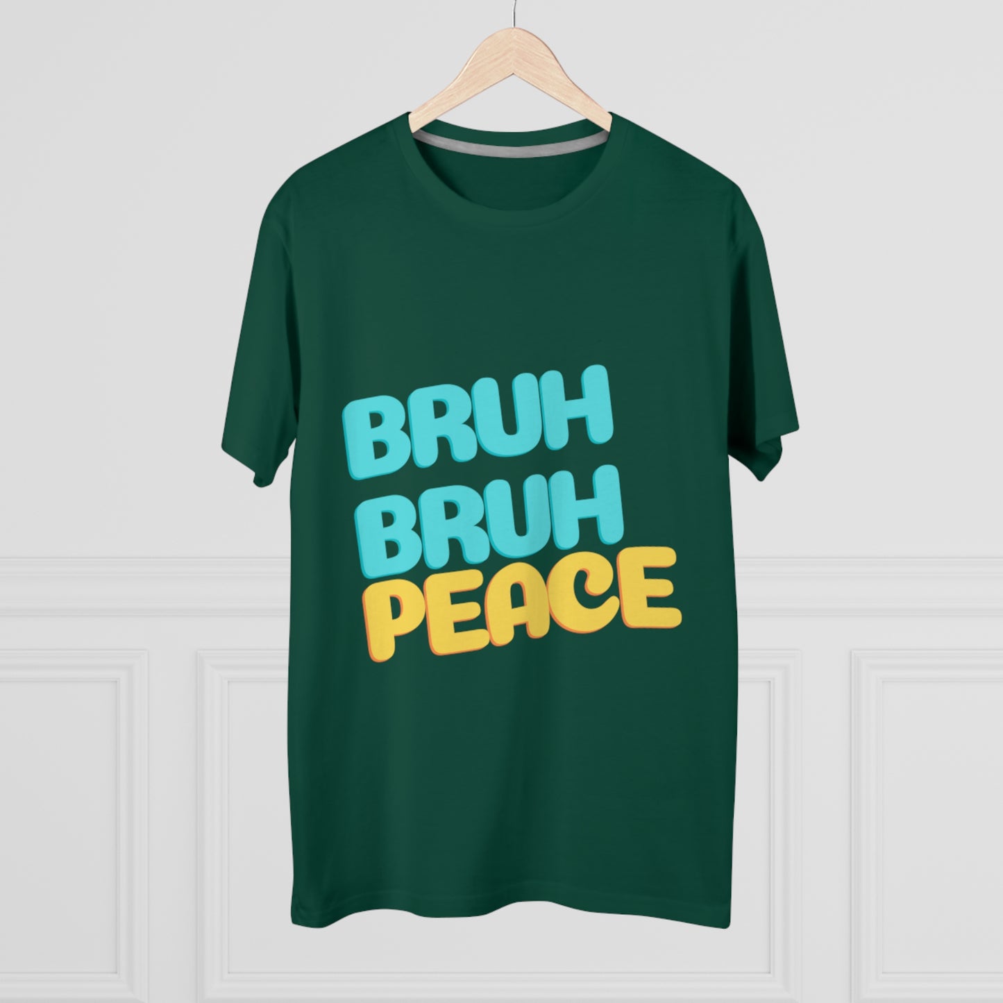 "Bruh Bruh Peace" Men's Modern-fit Tee