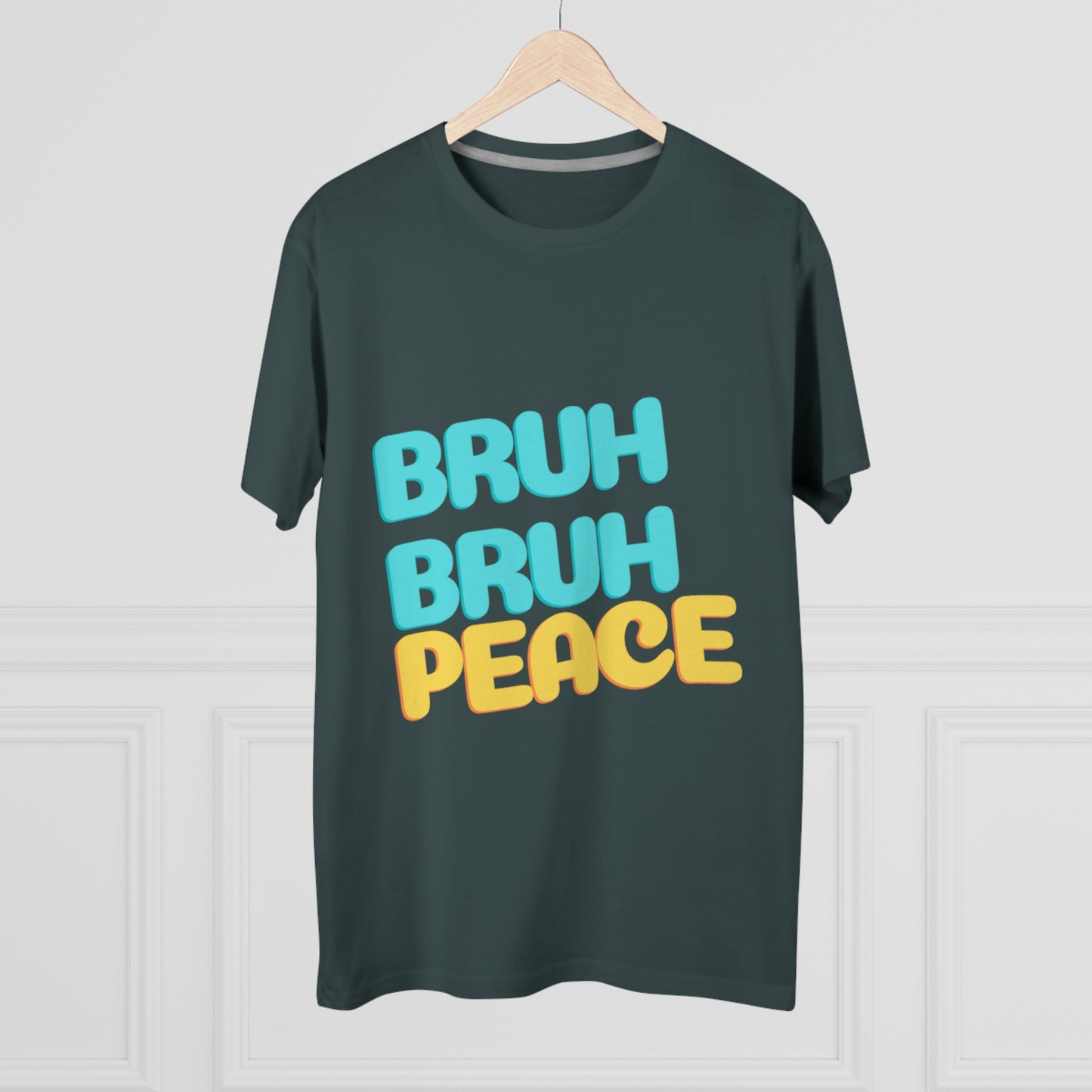 "Bruh Bruh Peace" Men's Modern-fit Tee