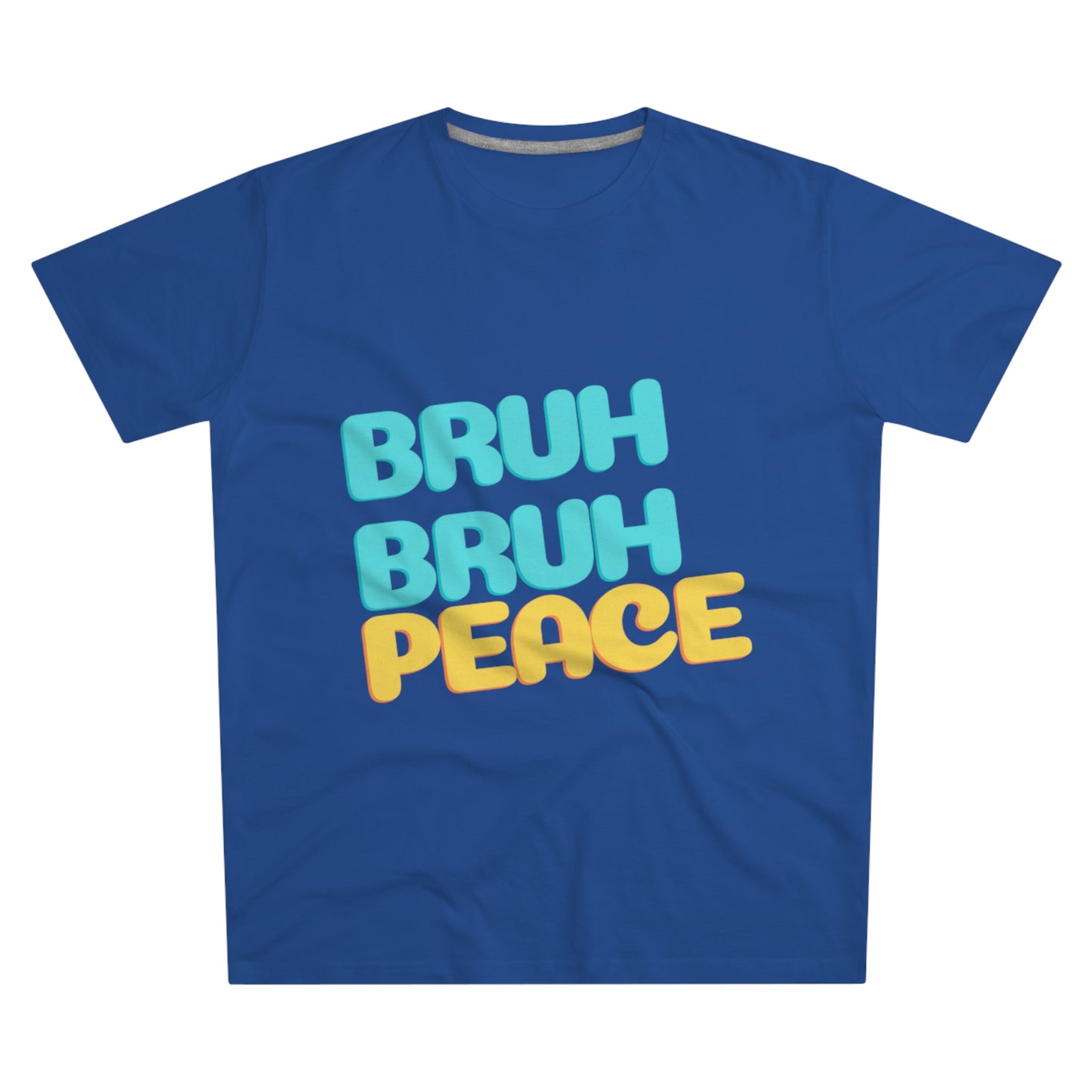 "Bruh Bruh Peace" Men's Modern-fit Tee